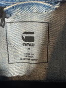 NWT G-Star RAW Oversized Denim Jacket Women’s Sun Faded Air Force Blue Size M