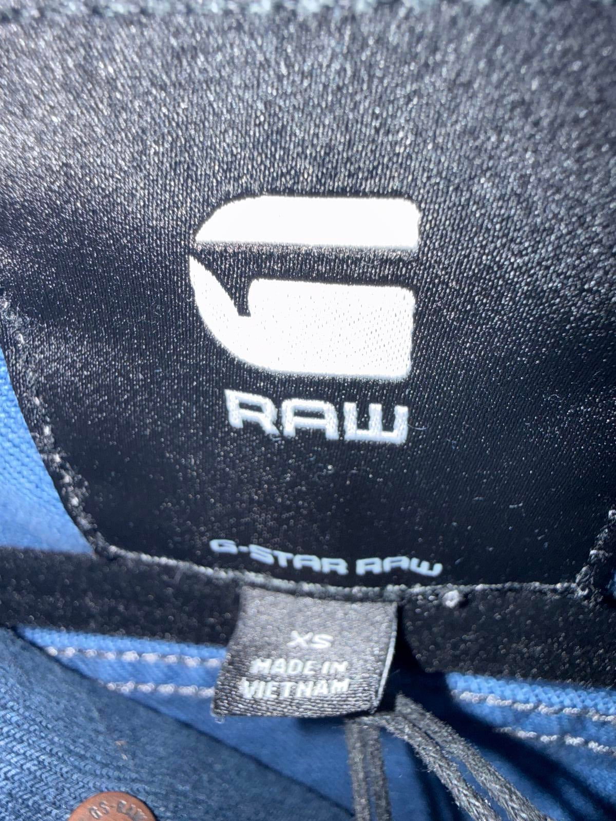 NWT G-Star RAW Women’s Oversized Denim Jacket Sea Blue Vintage Wash Size XS