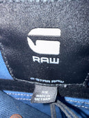 NWT G-Star RAW Women’s Oversized Denim Jacket Sea Blue Vintage Wash Size XS