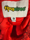 NWT Tipsy Elves Red Sequin High Waisted Leggings Size XL
