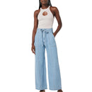 NWT Hudson Tie Waist Wide Leg Barefoot Trouser in First Class Size 28