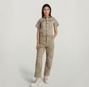 NWT G-Star RAW Arc Jacket Women’s Short Sleeve Stretch Canvas Beige Size XS