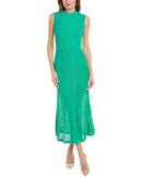 The Kooples Romantic Net Stitch Knit Midi Dress US Small / FR 1 NWT $415