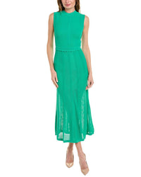 The Kooples Romantic Net Stitch Knit Midi Dress US Small / FR 1 NWT $415