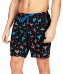 NWT Tipsy Elves Midnight Fiesta Stretch Swim Trunks Size Large