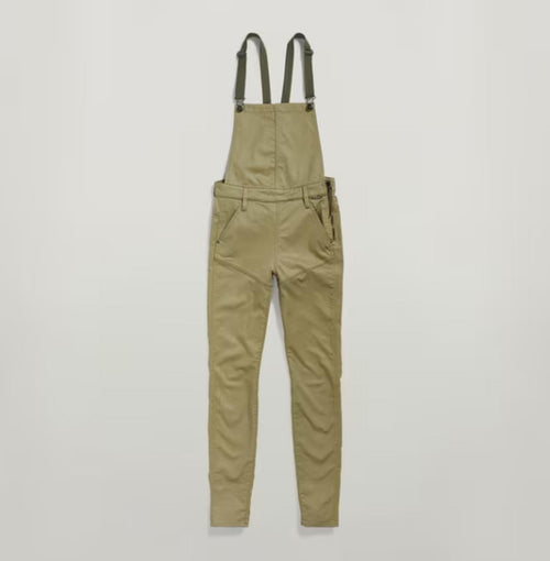 NWT G-Star RAW Women’s Worker Radar Green Dungaree Overalls Size 25