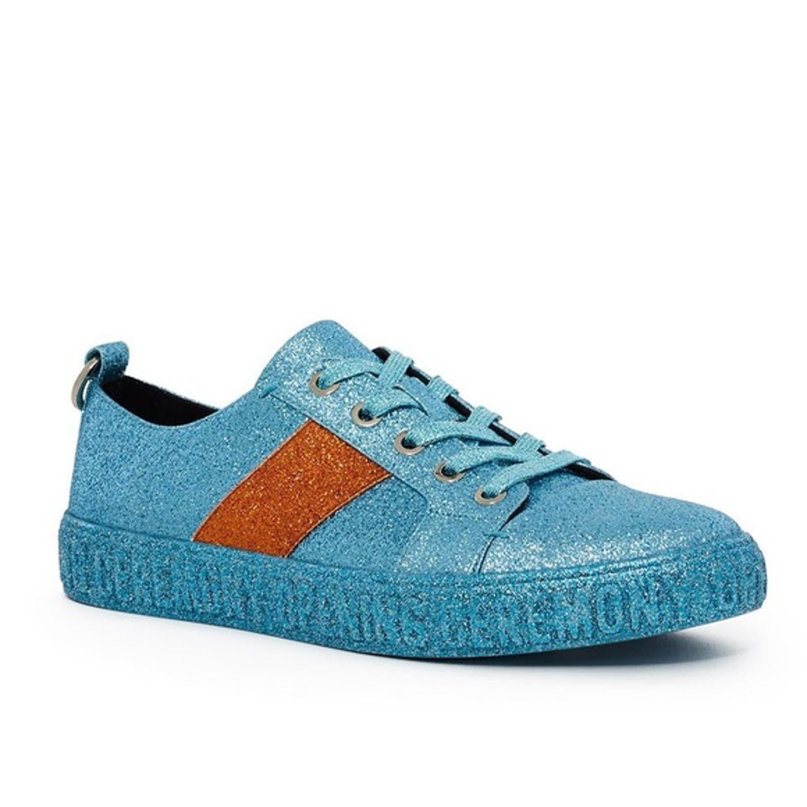 NWB OPENING CEREMONY La Cienega Glitter Lace Up Platform Sneakers Size 5