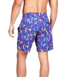 NWT Tipsy Elves Grease Lightning Stretch Swim Trunks Size Medium