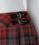 NWT Halara High Waisted Decorative Buckle 2-in-1 Plaid Pleated Mini Skirt - XS
