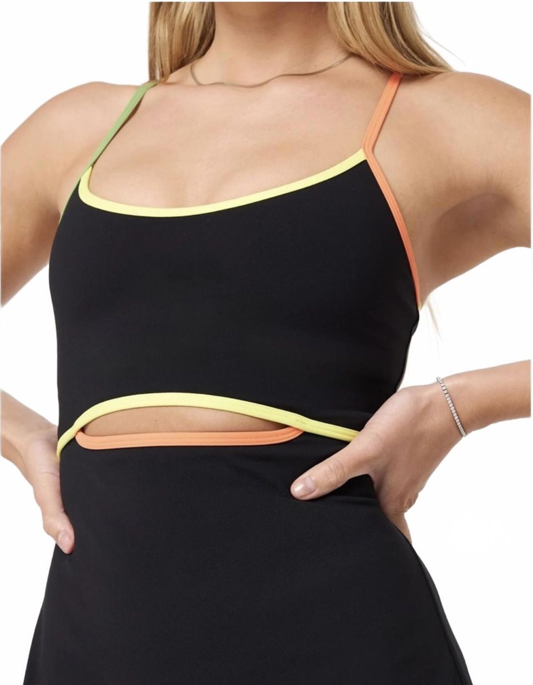 NWT Spiritual Gangster Winnie Active Dress Black Size Large