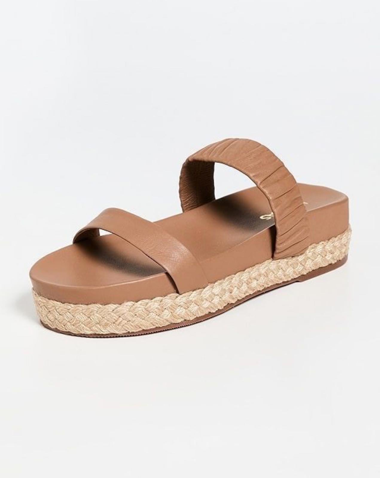 NWB Kaanas Selangor Woven Leather Sandals Women's Size 11