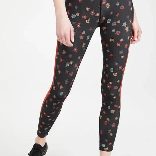 NWT Splits59 Sydney High Waist Floral Print 7/8 Leggings XS