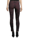 NWT Etienne Marcel Red Star Print Skinny Jeans Size 26