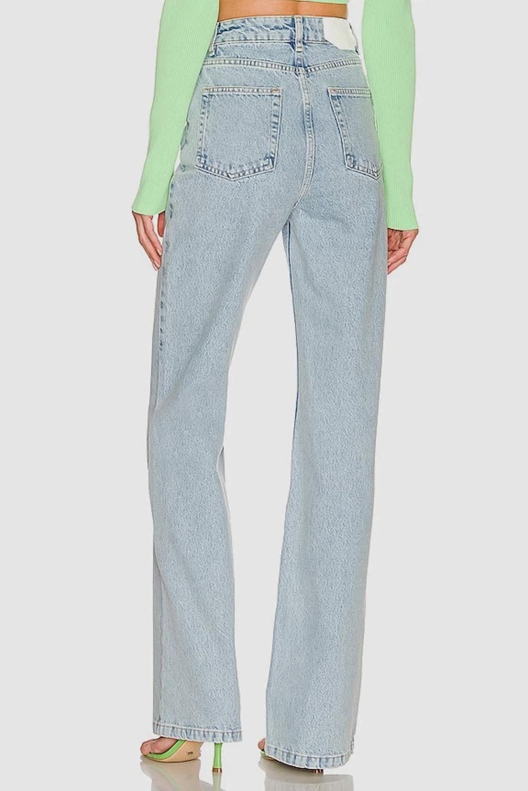 GAUGE81 Women's Blue Sunda Wide-Leg Jeans Pants Size 26 NWT 33' inseam MRSP $281